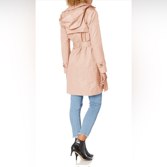 Cole Haan Women's Classic Belted Trench Coat - Sz XL - EUC - Picture 2 of 8